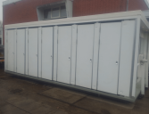 14 Stuks toiletwagen klepper