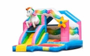 Springkussen Unicorn Slide