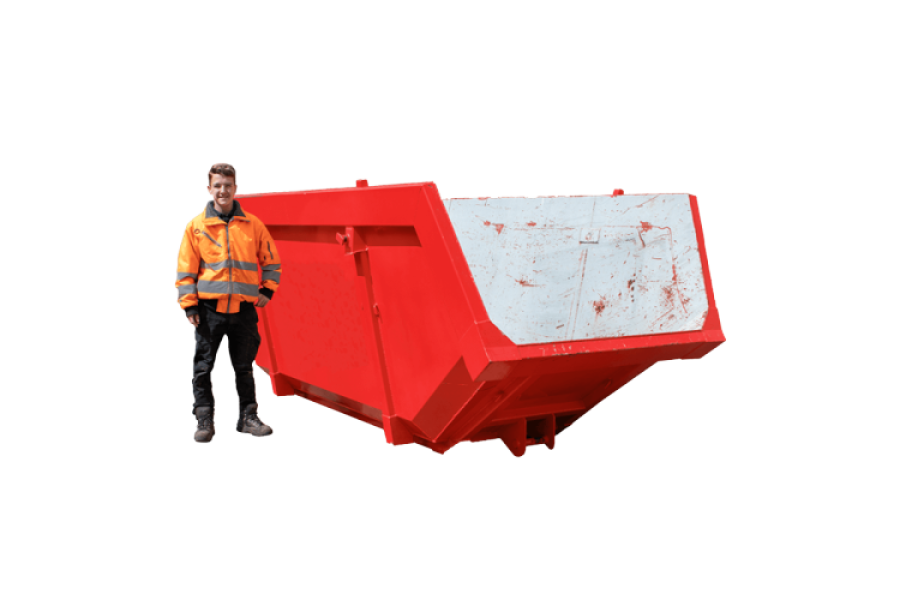 10m³ Bouw- en sloopafvalcontainer - Containers in Twente - 1