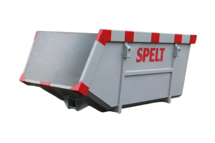 10m³ Tuin- en groenafvalcontainer - Spelt Afvalinzameling - 1