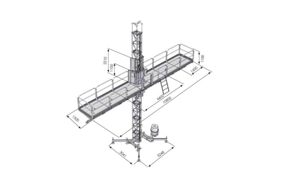 Hefsteiger huren | Scanclimber SC4700 - RECO - 3