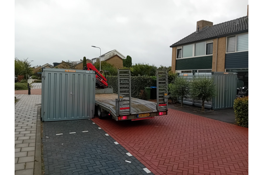 Opslag container bij u geplaatst - Storage Box Bezorgd - 10