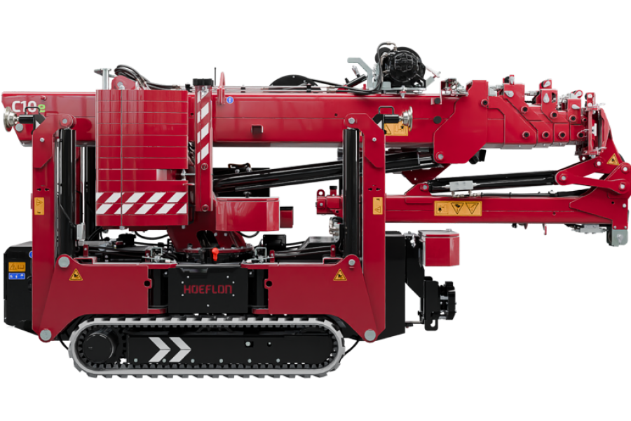 Mini hijskraan | C10e - Vugts Verhuur - 2