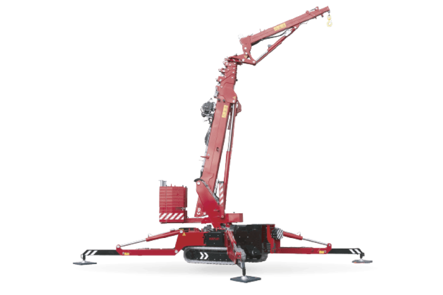 Mini hijskraan | C10e - Vugts Verhuur - 1