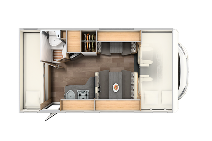 Alkoof camper - Multicamp - 1