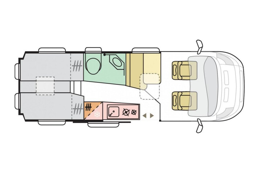 Buscamper | Adria Twin 640 SL-1 - Camper- en Caravancenter - 1