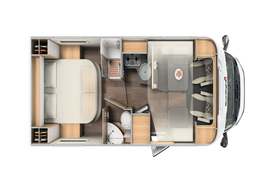 Half-integraal camper - Multicamp - 1