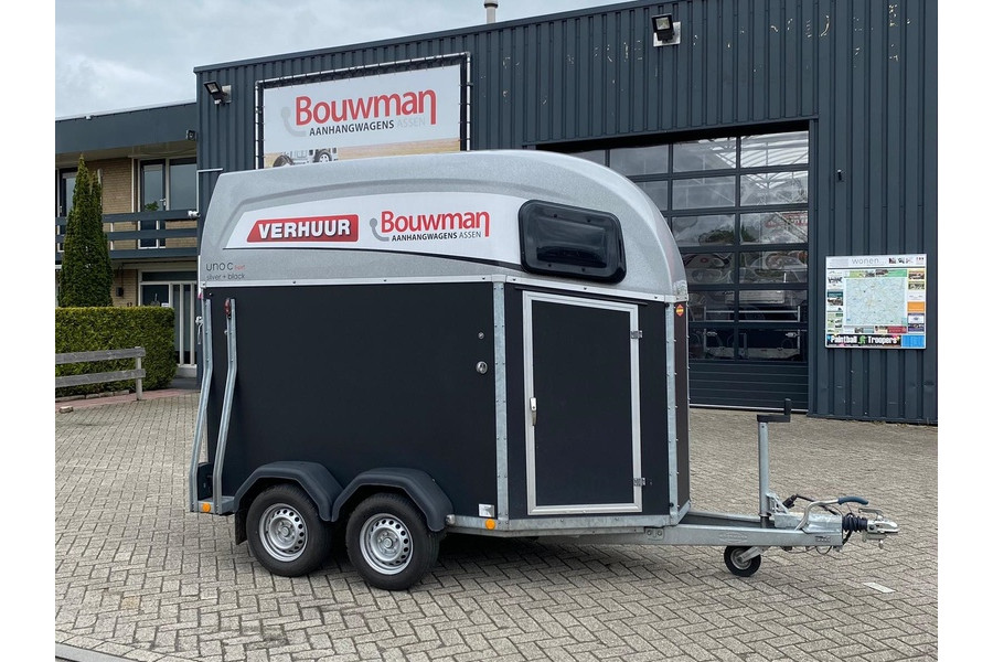 Paardentrailer anderhalf paards - Bouwman Aanhangwagens Assen B.V. - 1