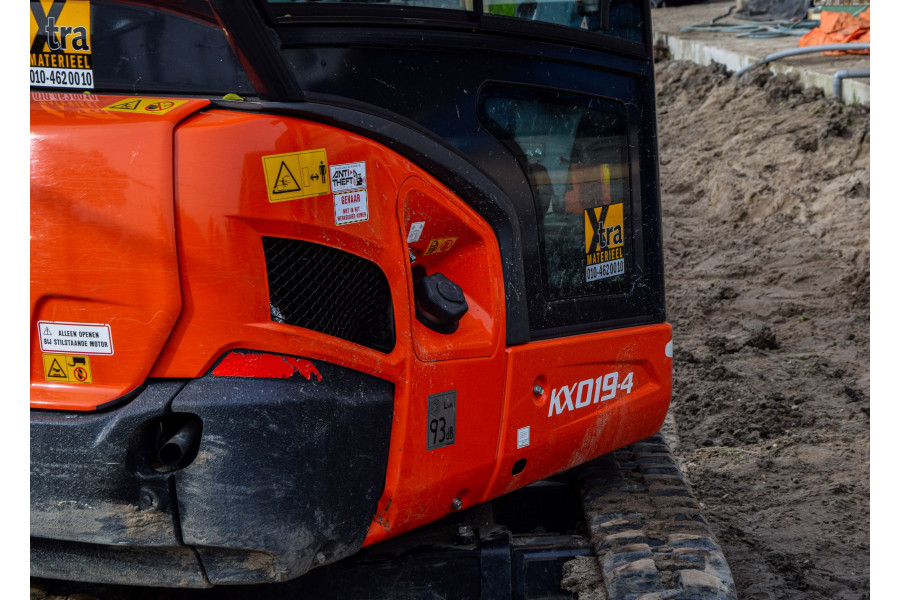 Graafmachine- Kubota KX019-4 - Xtra Materieel B.V.