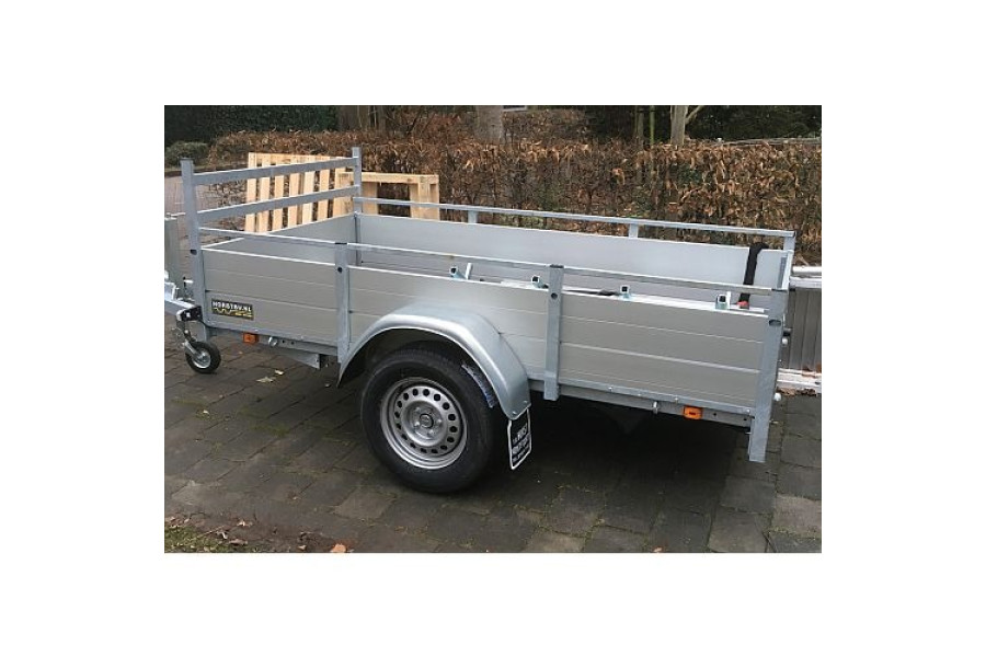 Aanhangwagen enkelasser | 750 kg - Gereedschapverhuur.nl - 1