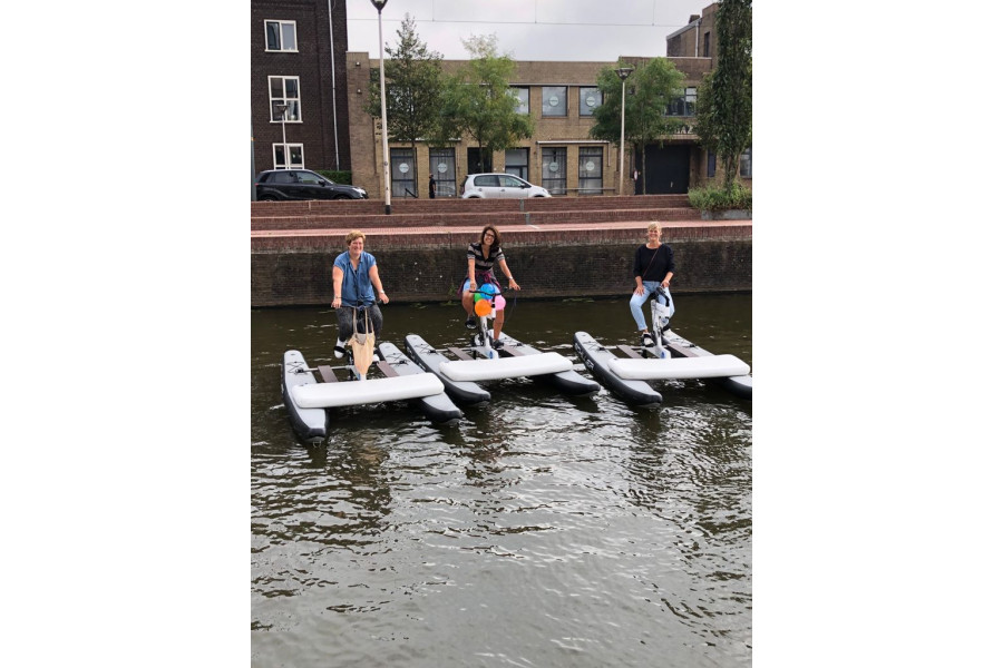 Waterbike - Bootje Varen Delft - 7