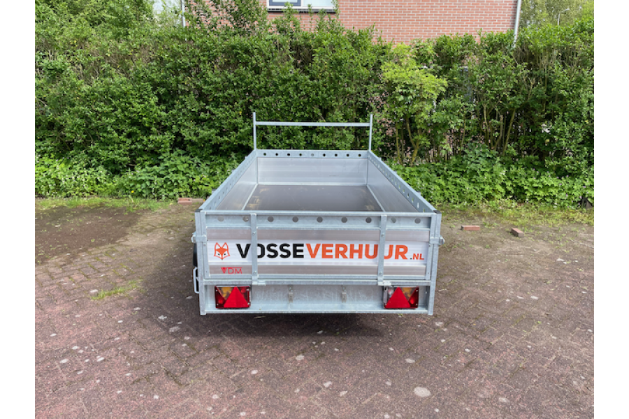 Tandem aanhanger | 250x130 - Vosse verhuur - 2