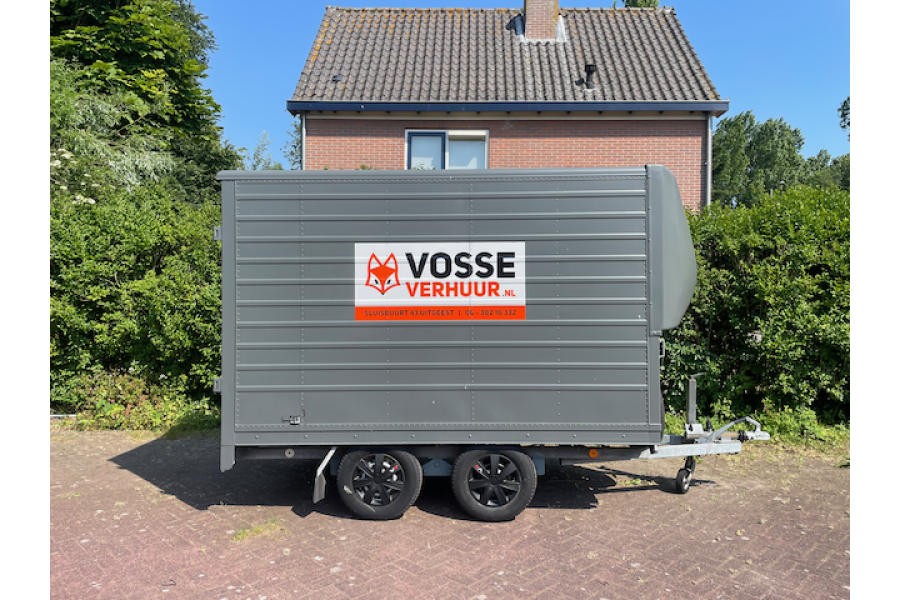 Gesloten (verhuis)aanhanger 290x165x180 - Vosse verhuur - 2