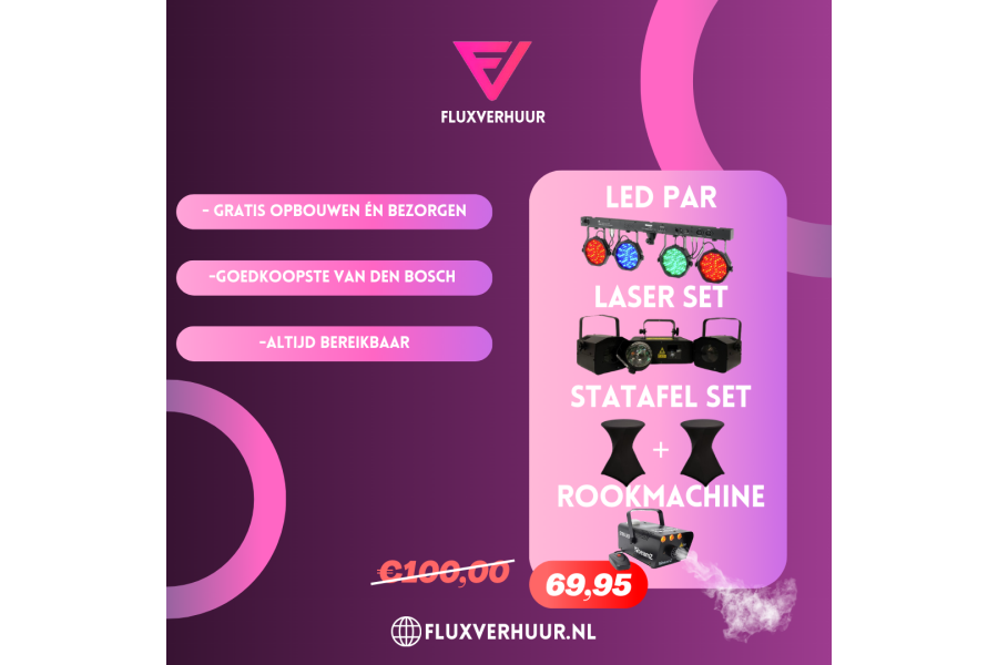 Luxe Pakket | All-in pakket - Flux Verhuur - 6