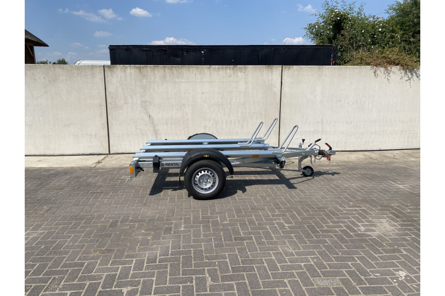 Motortrailer geremd tot 750KG - Q-Rental - 3