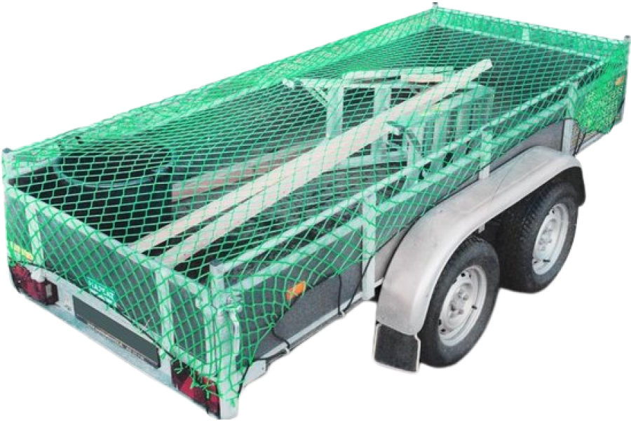 Aanhanger met net 257 cm - Huur mij Aanhangwagens - 1