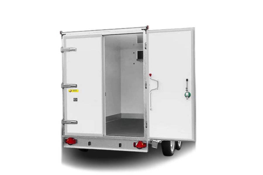 Koelaanhanger 2700 kg - Hulkverhuur.nl - 2