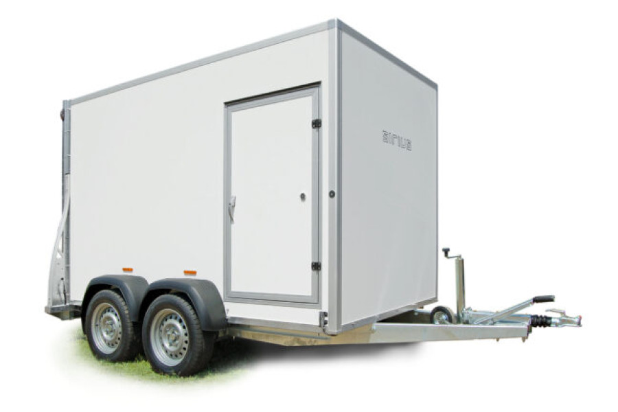 Gesloten aanhanger - Jansen Materialen BV - 1