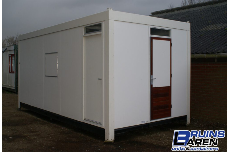 Kantoorunit | 2,44 x 6 - Bruins Laren units & containers - 3