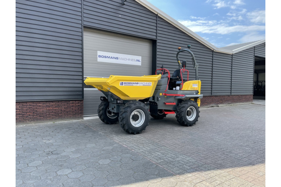 Dumper met kiepbak - Bosmans Machines B.V. verhuur - verkoop - 2