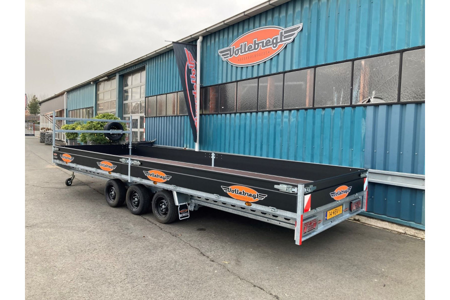 Plateauwagen tridemas - Vollebregt Aanhangwagens - 2