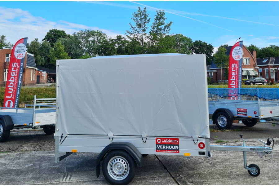 Aanhanger met huif - Lubbers Aanhangwagens Groningen - 1