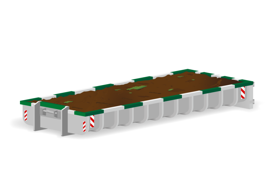 11m³ Grondafvalcontainer - Van den Noort B.V. - 3