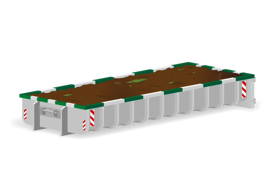 15m³ Grondafvalcontainer - P. van Erp Containers - 3