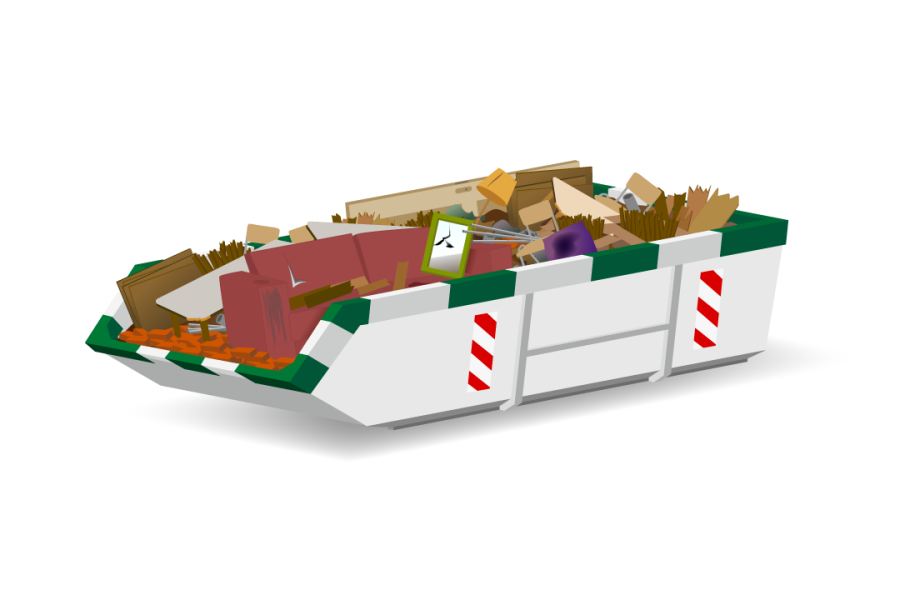 6m³ Grofvuilcontainer - P. van Erp Containers - 3