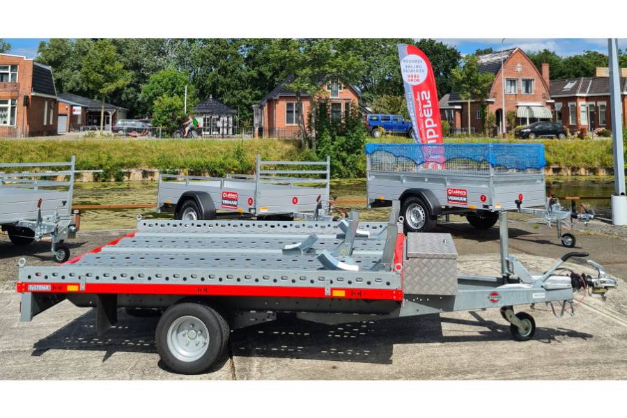 Motortrailer | 3 motoren - Lubbers Aanhangwagens Groningen - 1