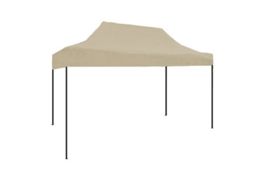 Partytent easy-up 3x4,5m - Ecru - Lumineux - 1