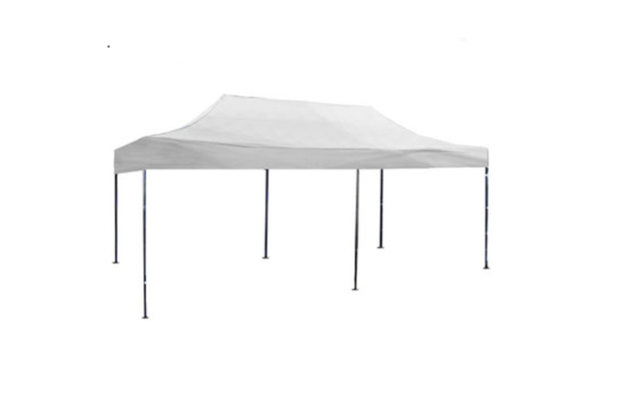Partytent easy-up 6x3m - Ecru/grijs - Lumineux - 1