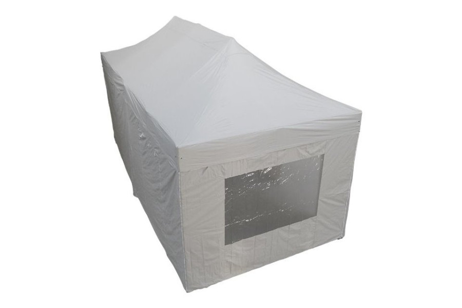 Partytent easy-up 8x4m - Ecru/grijs - Lumineux - 2