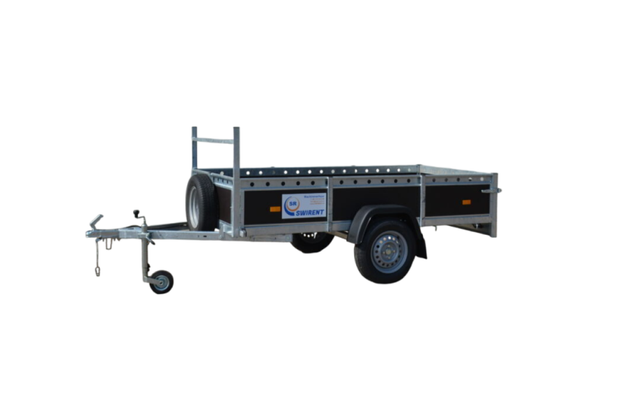 Plateauaanhanger | Enkelas - Swirent - 1