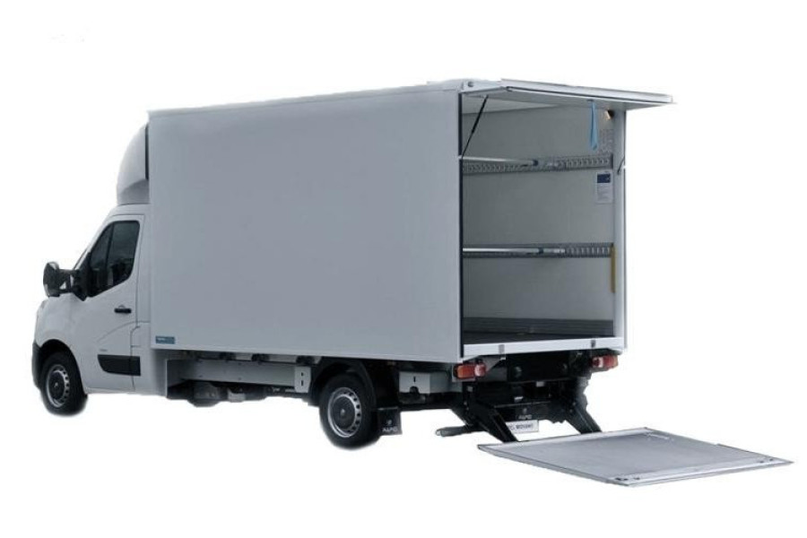 Bakwagen met laadklep 19m3 | Mulder Autoverhuur | zij aanzicht