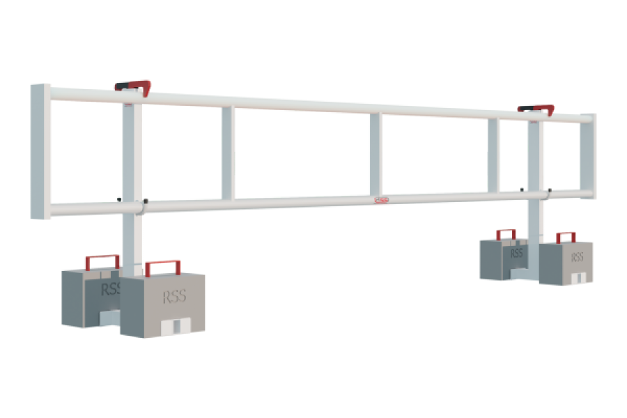 Dakrandbeveiliging plat dak - SnelSteigerHuren - 1