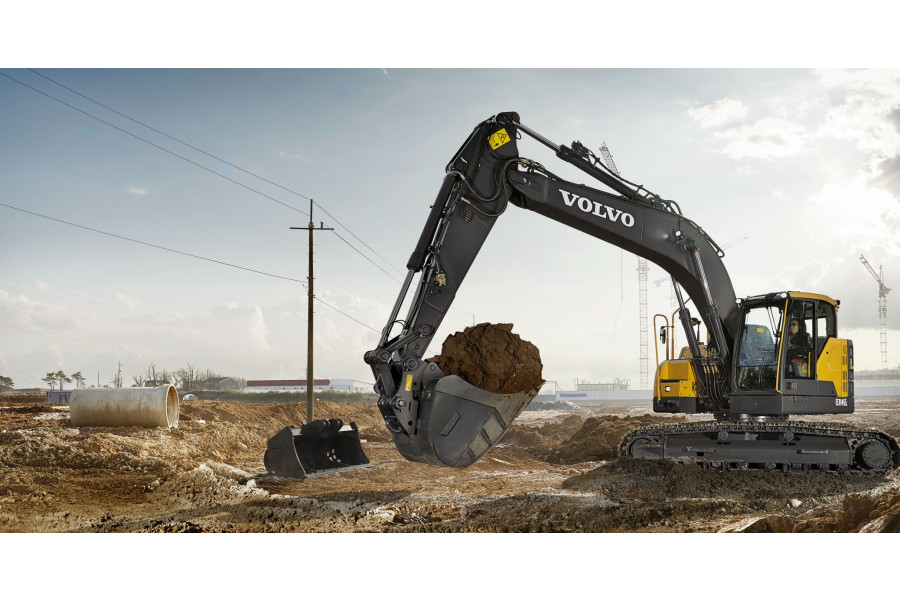 Rupsgraafmachine | VOLVO ECR145EL - SMT Netherlands - 2